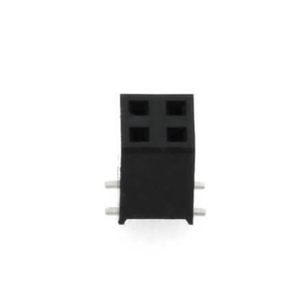 HLE-102-02-F-DV-BE-TR CONNECTOR RCPT 4POS 0.1 GOLD SMD - 1