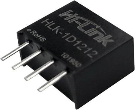 HLK-1D1212 DC-DC 12V-12V Güç Kaynağı Modülü (Yeni Model: B1212S-1WR3) - 3