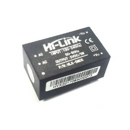 HLK-5M12 AC/DC CONV 5W 85-264VAC 12VDC 450mA - 1