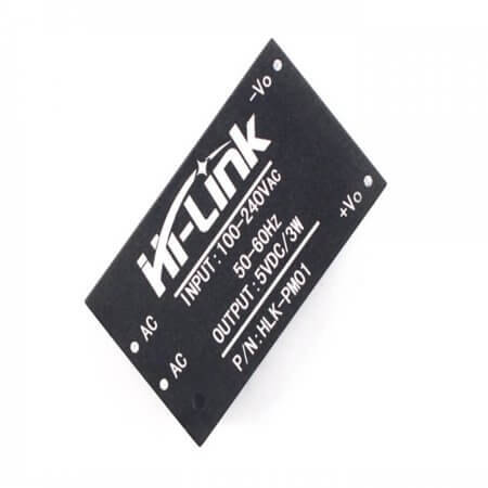 HLK-PM01 AC/DC CONV 3W 100-240VAC 5VDC 600mA - 1