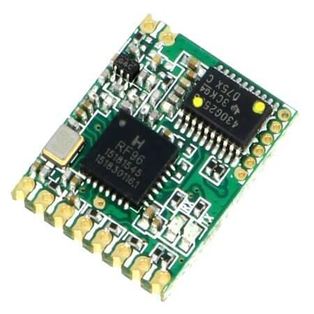 HM-TRLRW-S-433 RF TRANSCEIVER MODULE DATALINK LORA 433MHZ SMD - 1