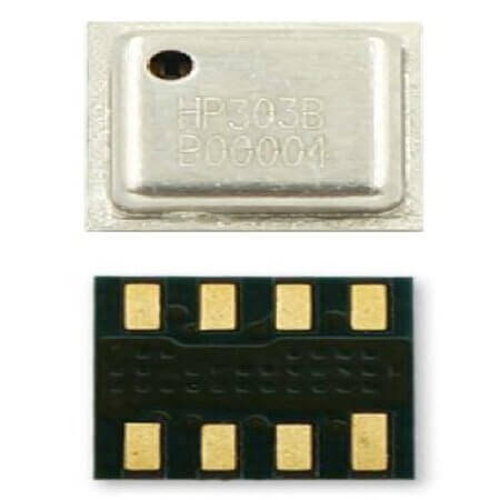 HP303B SENSOR PRESSURE 300MBAR~1200MBAR 8PIN ±0.5 - 1