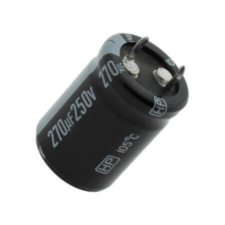 HPW271M2EN30VUNQ50 CAP.EL.270uF 250V 22x30 105C SNAP-IN - 1