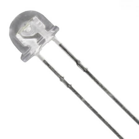 HQG-5082UWC LED 5MM WHITE WATER CLEAR STRAW HAT TYPE - 1