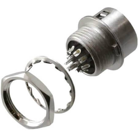 HR10A-10R-12P(73) CONNECTOR RCPT MALE 12POS SOLDER CUP - 1