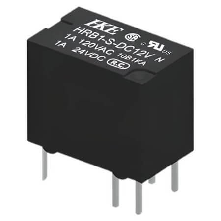 HRB1-S-DC12V RELAY POWER 1A 12VDC MINI SPOT HKE - 1