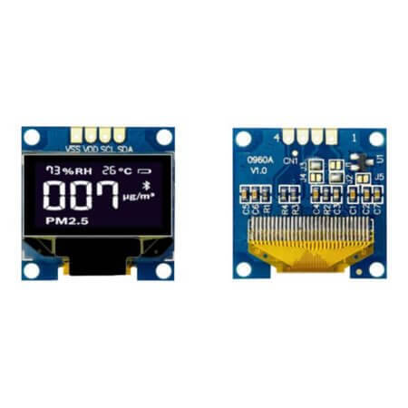 HS12864W-0960A LCD MOD OLED DISPLAY 128*64 WHITE COG+PCB - 1