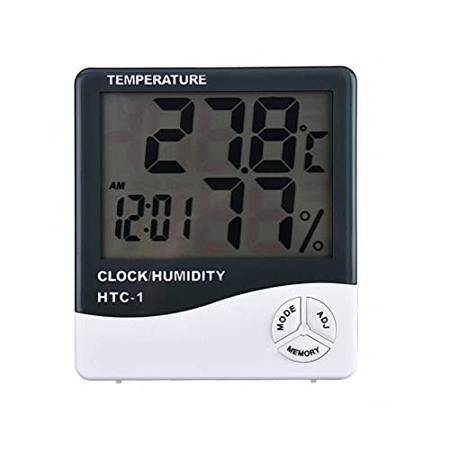 HTC-1 High Precision and Large Screen Indoor Temperature and Humidity Electronic Thermometer Without Battery - 2