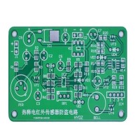 Human Body Sensing IR Pyroelectric Infrared Sensor Anti-Theft Alarm Electronic KIT - 2