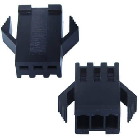 I-DS1068-02-SCB003 CON.T.B.2.50MM 3P SM TYPE FEMALE BLACK - 1