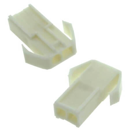 I-DS1069-02-SCW002-A CON.T.B.4.50MM 2P FEMALE WHITE CONNFLY - 1