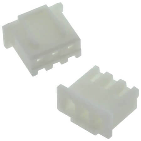 I-DS1069-SCW003 CON.T.B.2.50MM 3P FEMALE WHITE CONNFLY - 1