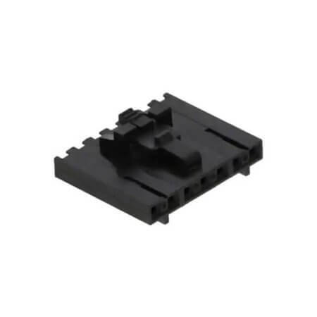 I-DS1070-06-SCB007 CON.T.B.2.54MM 7PIN(1X7) FEMALE BLACK CONNFLY - 1
