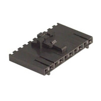 I-DS1070-06-SCB010 CON.T.B.2.54MM 10PIN(1X10) FEMALE BLACK CONNFLY - 1