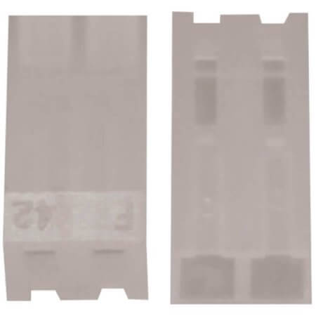 I-DS1072-SCT002 CON.T.B.3.96MM 2P 180C FEMALE TRANSPARENT - 1
