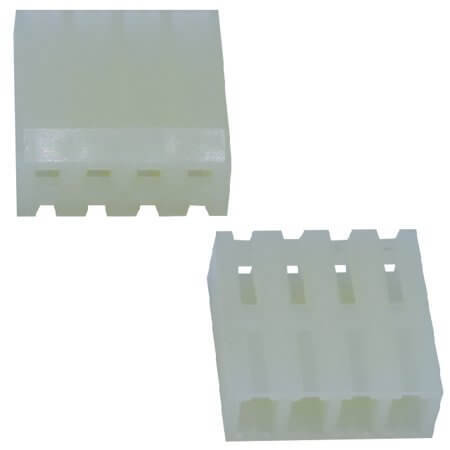 I-DS1072-SCT004 CON.T.B.3.96MM 4P 180C FEMALE TRANSPARENT - 1