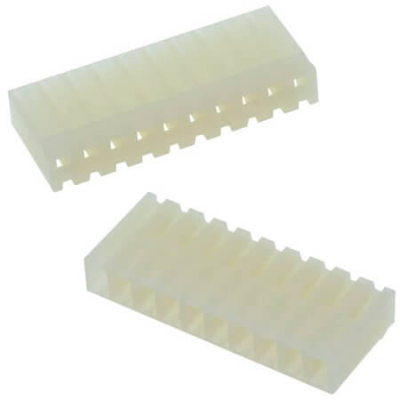 I-DS1072-SCT010 CON.T.B.3.96MM 10P 180C FEMALE TRANSPARENT - 1
