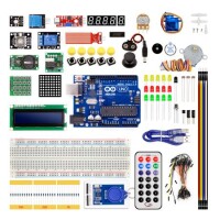 Improved Version UNO Kit Starter Kit RFID Learning Suite for Arduino Plastic Case With Battery UNO R3 With Logo - 1