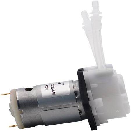 INTLLAB 12V Liquid Pump ID:1mm-OD:3mm- 2-17 mL/Min. - 5