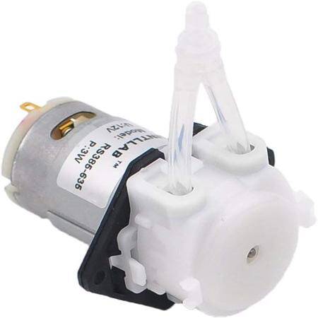 INTLLAB 12V Liquid Pump ID:2mm-OD:4mm- 5-40 mL/Min. - 1