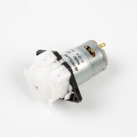 INTLLAB Type L 12V Silicone Tube Liquid Pump ID:1mm-OD:3mm- 2-17 mL/Min. - 8