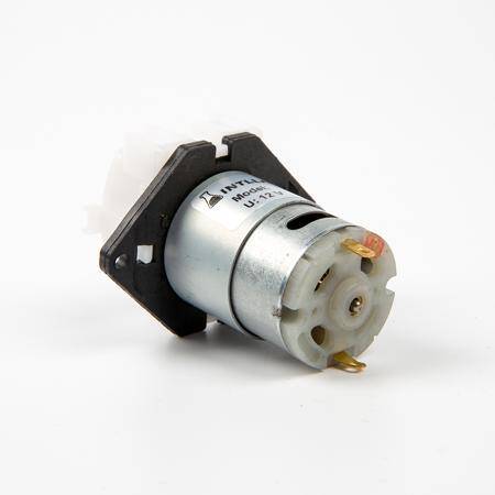 INTLLAB Type L 12V Silicone Tube Liquid Pump ID:1mm-OD:3mm- 2-17 mL/Min. - 10