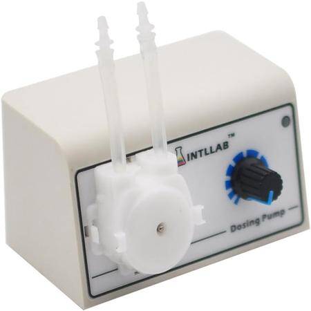 INTLLAB Type L 12V Silicone Tube Liquid Pump ID:2mm-OD:4mm- 5-40 mL/Min. - 1