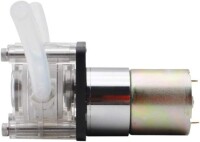 INTLLEU 12V Sıvı Pompası - Üç Yedek Silikon Tüplü (Tüp Boyutu 1 mm İç Çap X 3 mm Dış Çap, Akış 2~17 ML/Dk) - 5