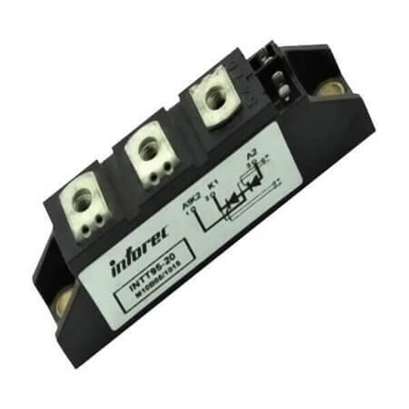 INTT95-20 THYRISTOR MOD.DUAL 116A 2000V TO240AA CHASSIS - 1