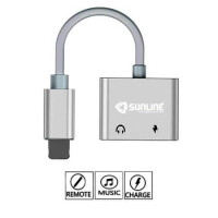 IPHONE ŞARJ ÇEVİRİCİ-1 iPhone Lightning Kulaklık Şarj Dönüştürücü - 1