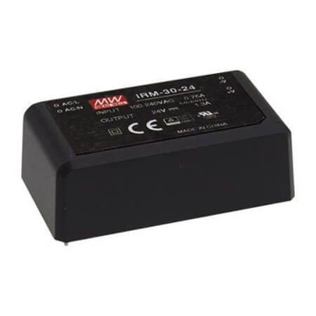 IRM-30-12 AC/DC CONV 30W 85-264VAC 12VDC 2.5A DIP4 - 1