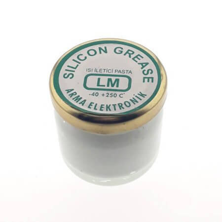 ISI İLETİCİ SİLİKON 50GR BEYAZ TERMAL MACUN 50GR - 1