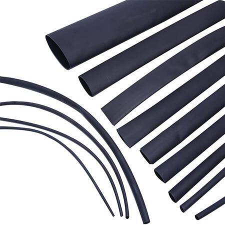 Isıyla Daralan Makaron 2.5mm Siyah 1Metre - 1