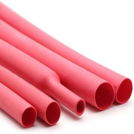 Isıyla Daralan Makaron 8mm Kırmızı 1Metre - 1