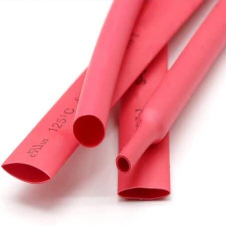 Isıyla Daralan Makaron 8mm Kırmızı 1Metre - 2