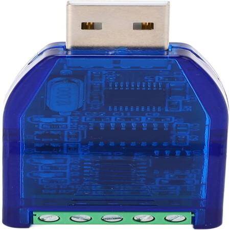 Isolated Industrial Grade USB To RA232 RS485 Communication Module 5V Serial Port Line Converter TVS Protection CH340 - 1