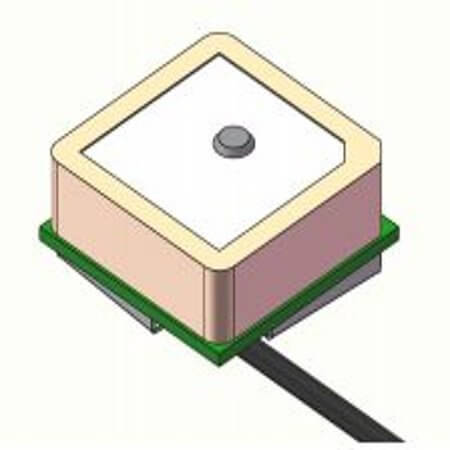 JCN528 ANTENNA GPS/GNSS CERAMIC PATCH 5mA 6VDC 4MHz - 1