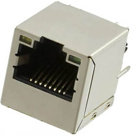 JD2-0001NL CONNECTOR MAGJACK 1PORT 100 BASE-T - 1