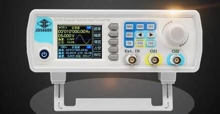 JDS-6600 30 MHz Çift Kanallı Tam CNC DDS Dalga Fonksiyonu Sinyal Jeneratörü Darbe Sinyali Kaynağı Frekans Ölçer US Fişli - 4