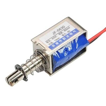 JF-0630 DC12V 6N 10mm Frame Type Electromagnet Lock - 1