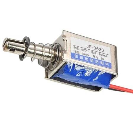JF-0630 DC12V 6N 10mm Frame Type Electromagnet Lock - 2