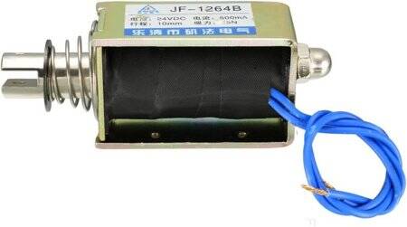JF-1264B DC24V 55N 10mm Permeable Electromagnet Lock - 4