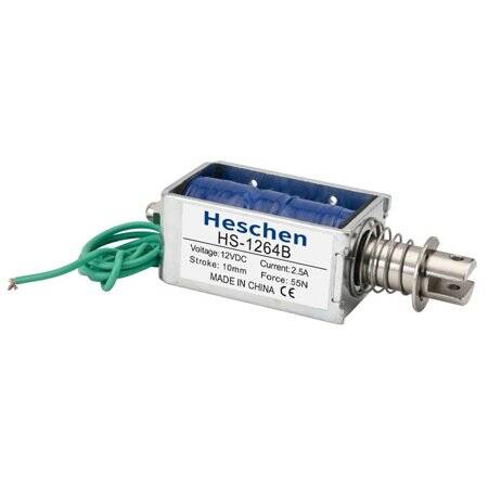 JF-1264B DC36V 55N 10mm Permeable Electromagnet Lock - 1