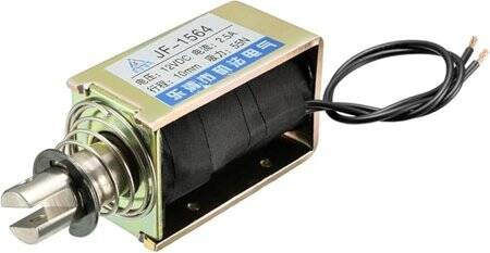 JF-1564 DC24V 55N 10mm Frame Type Electromagnet Lock - 1