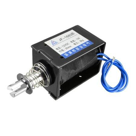 JF-1683B DC220V 8KG 20mm Geçirgen Elektromıknatıs Kilit - 1