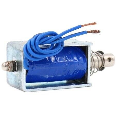 JF-S0837D DC24V 15N 10mm Permeable Electromagnet Lock - 3