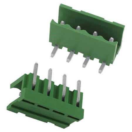 JFF-2EDGR-5.08-04P-14 TERM.BLK.5.08MM 4P 90C MALE GREEN - 1