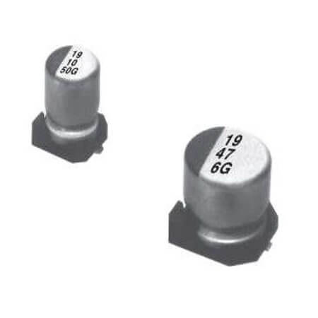 JH1E477M10010VR CAP.EL.470uF 25V 10x10 105C 1000H SMD SAMWHA - 1