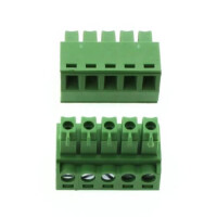 JINKAI-3.81-05P-14 TERM.BLK.3.81MM 5P FEMALE GREEN - 1