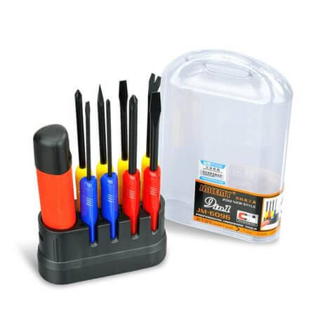 JM-6096 BİT SET JAKEMY JM-6096 TORNAVİDA SET 9 PARÇA - 1